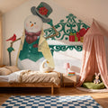 Main Street Christmas XII Mural Wallpaper - room preview 03