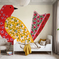 Blooming Bird I Mural Wallpaper - room preview 03