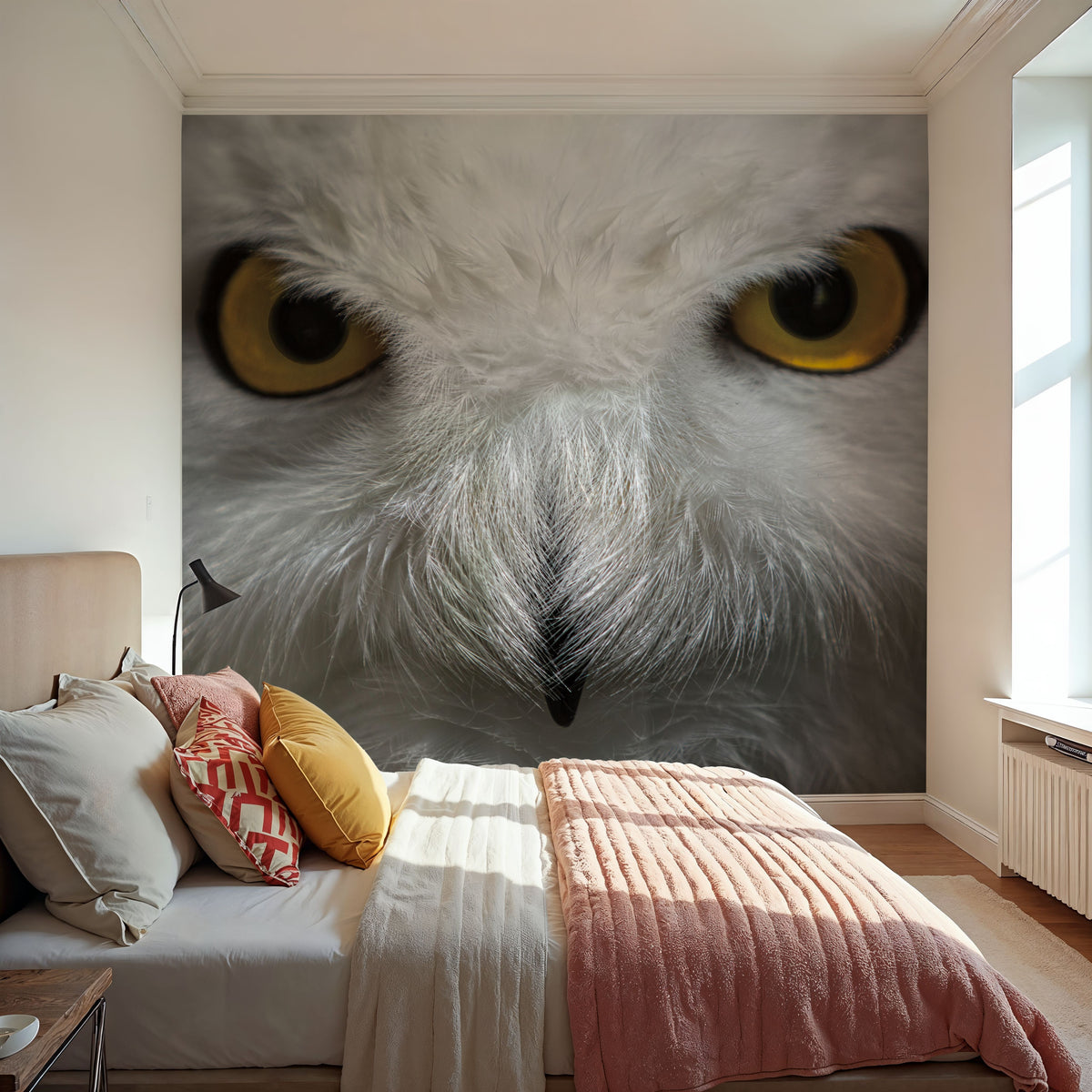 The Owl Star Mural Wallpaper - room preview 03