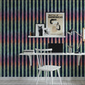 Mystical Neon Stripes Mural Wallpaper - room preview 03