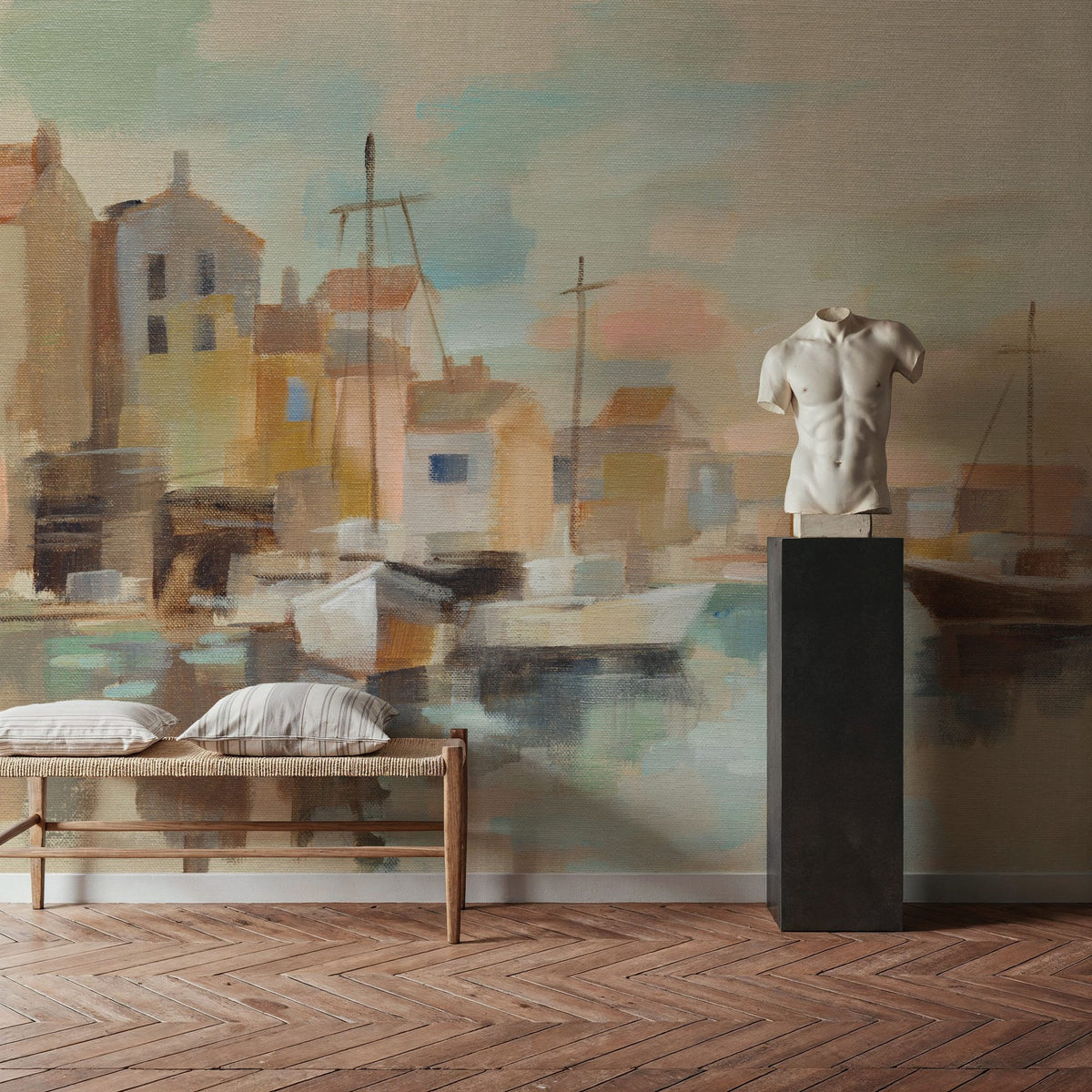 Murano Sunrise Mural Wallpaper - room preview 03
