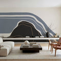 Waterfall Abstract II Mural Wallpaper - room preview 03