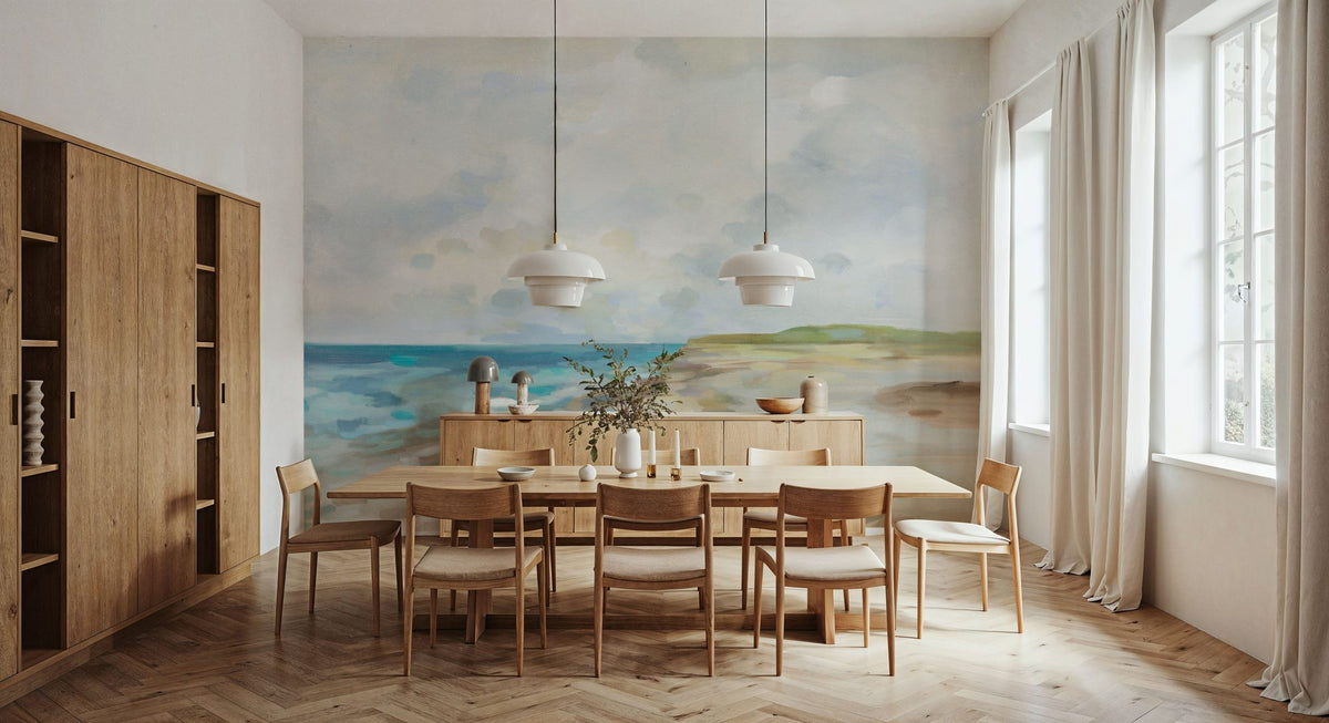 June Beach Mural Wallpaper - room preview 03