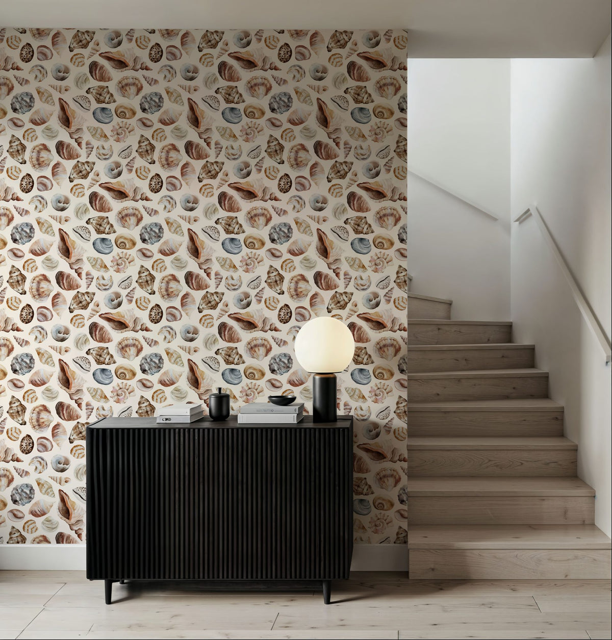 Beach Finds Mural Wallpaper - room preview 03