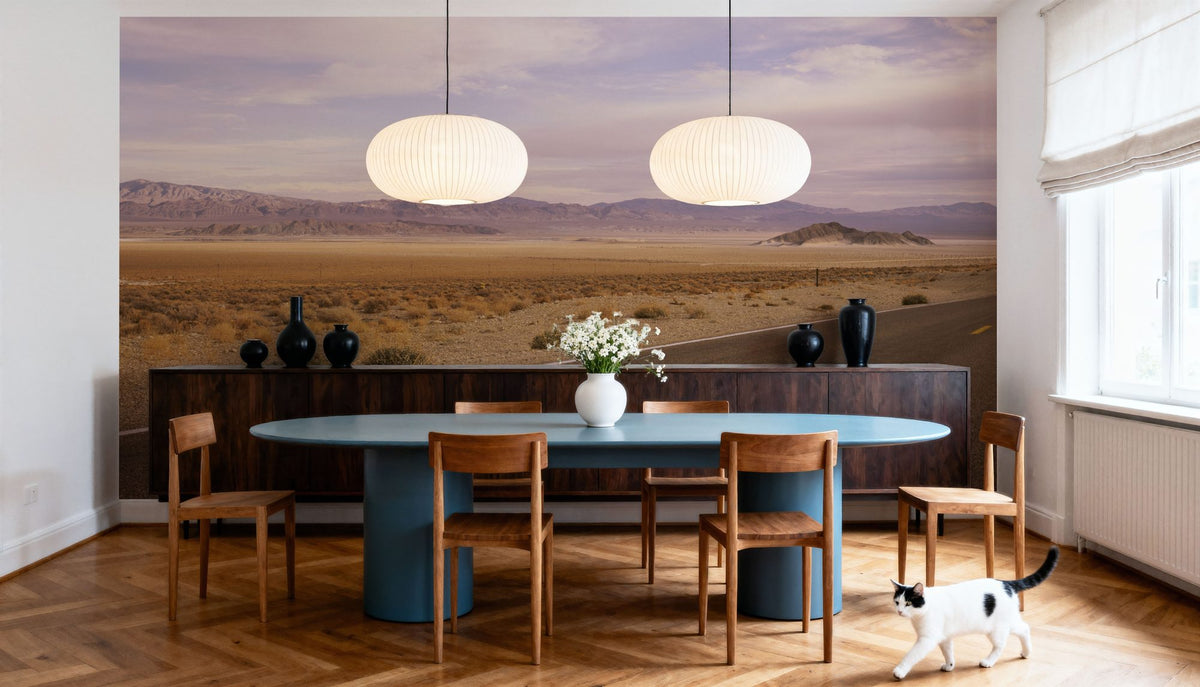 Desert Horizon Journey Mural Wallpaper - room preview 03