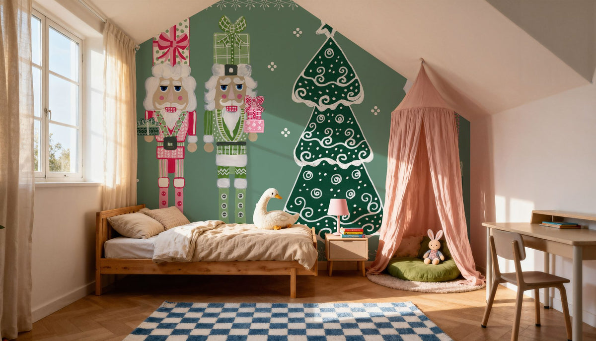 Dreamland Nutcrackers II Mural Wallpaper - room preview 03