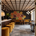 Citrus Drama I Mural Wallpaper - room preview 03