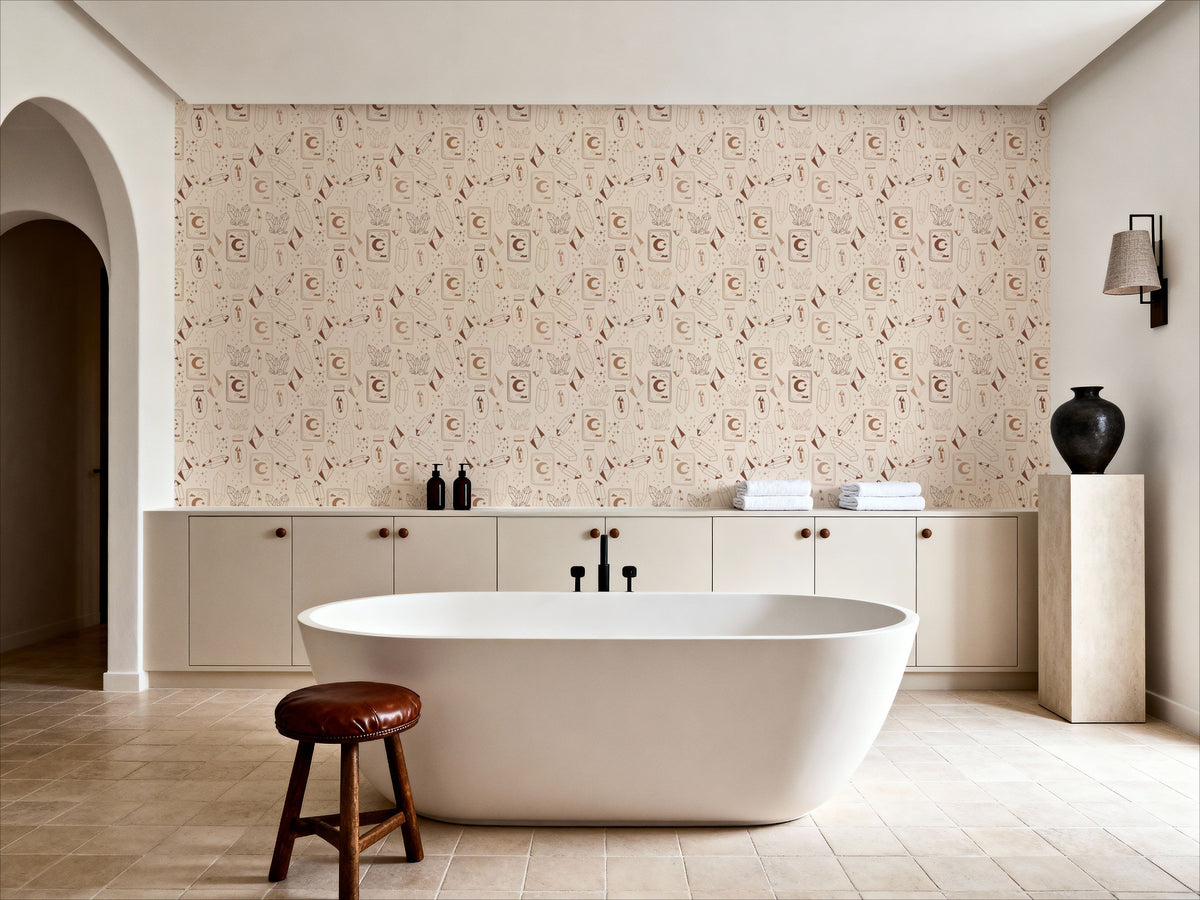 Tarot of Gemstones Mural Wallpaper - room preview 03