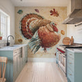Harvest Moment Turkey Mural Wallpaper - room preview 03