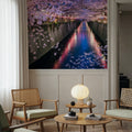 Nakameguro Cherry Blossom Mural Wallpaper - room preview 03