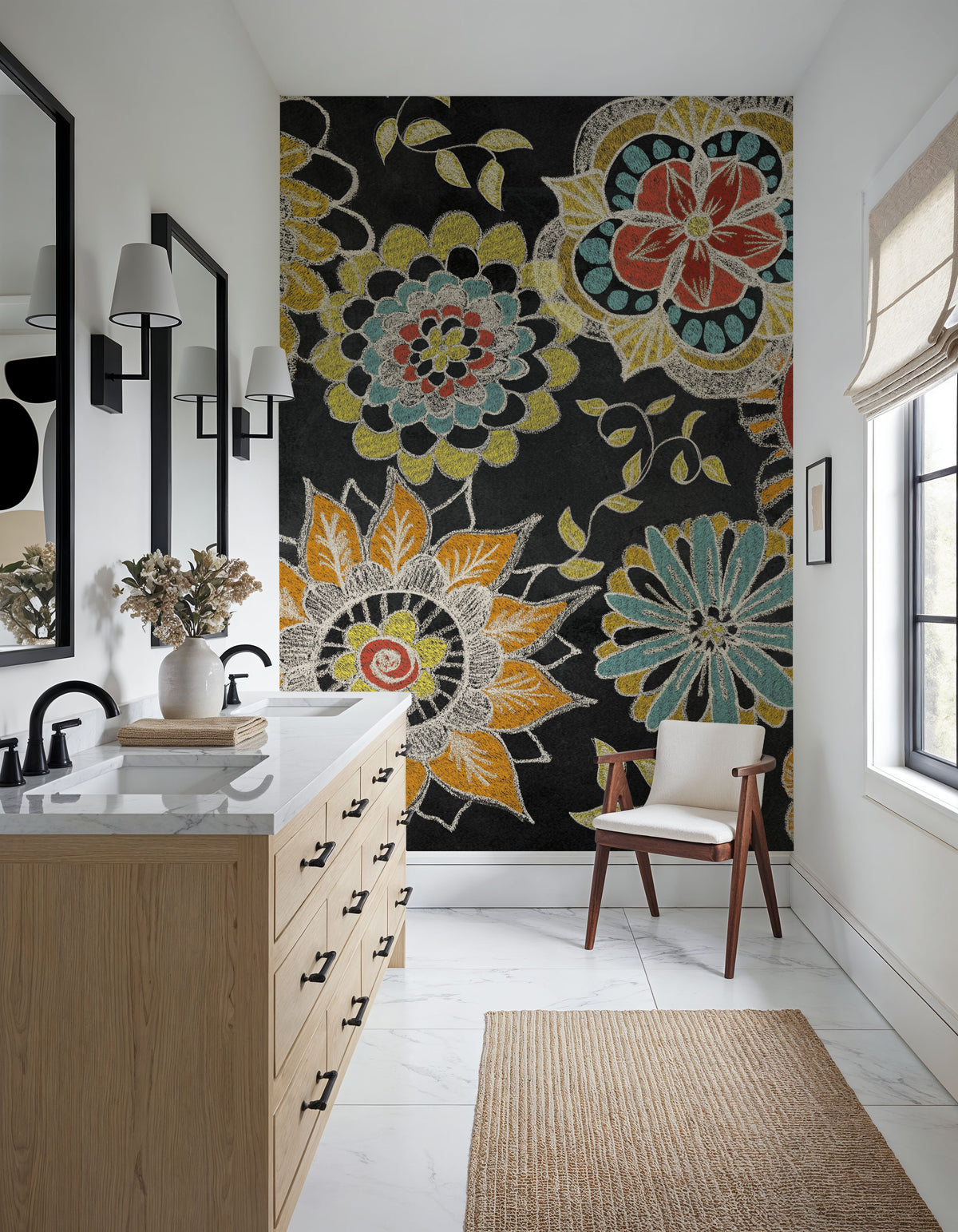 Stay Happy Spice III Mural Wallpaper - room preview 03