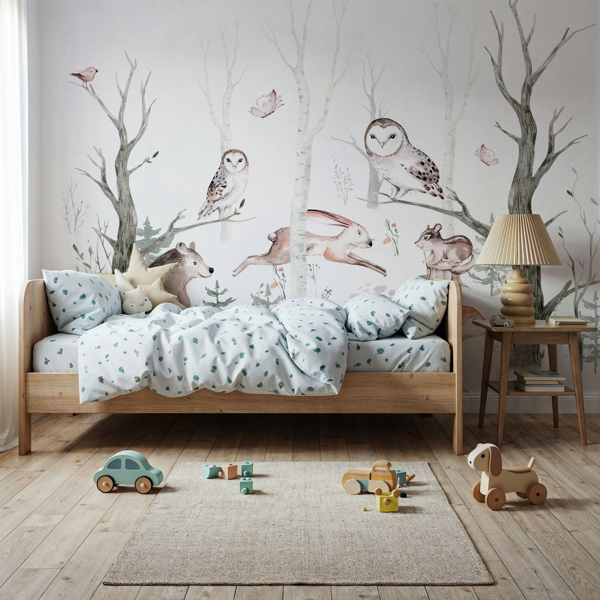 Woodland Crew Mural Wallpaper - room preview 03