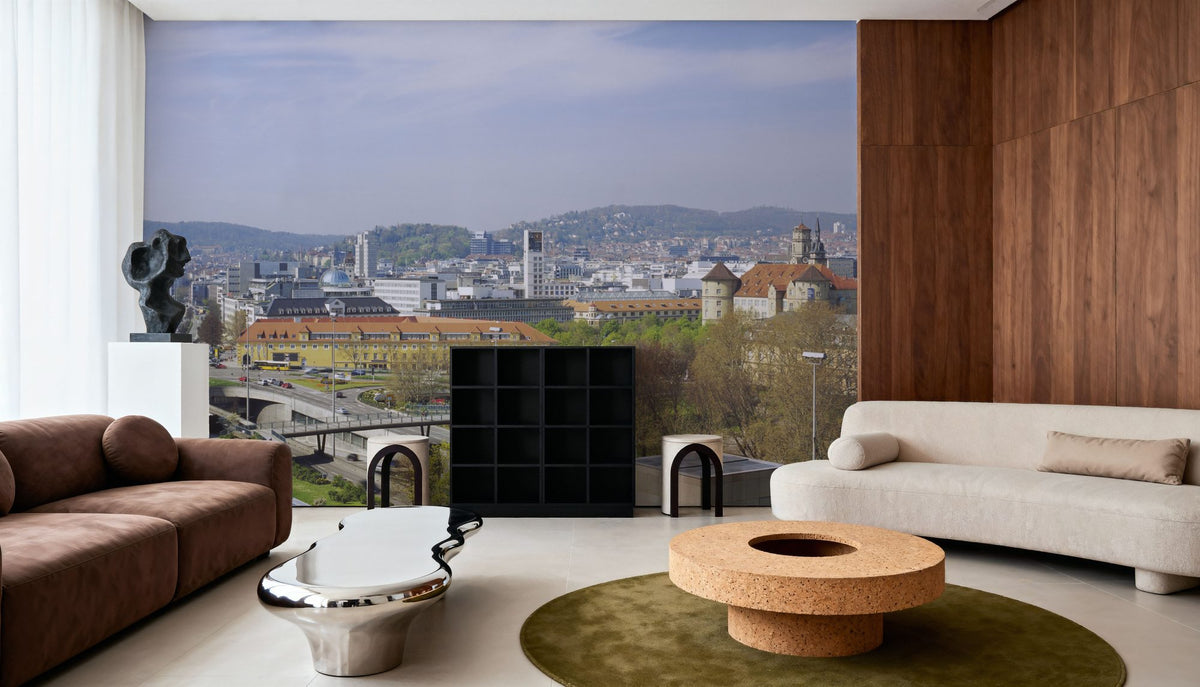 Metropolitan Horizon Mural Wallpaper - room preview 03