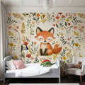 Pretty Fox Mural Wallpaper - room preview 03