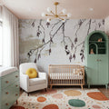 Catkins in Plaster I Mural Wallpaper - room preview 03