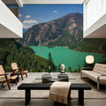 Diablo Lake III Mural Wallpaper - room preview 03