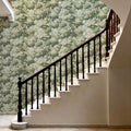 Greenwood Linden, Fresh Green Mural Wallpaper - room preview 03