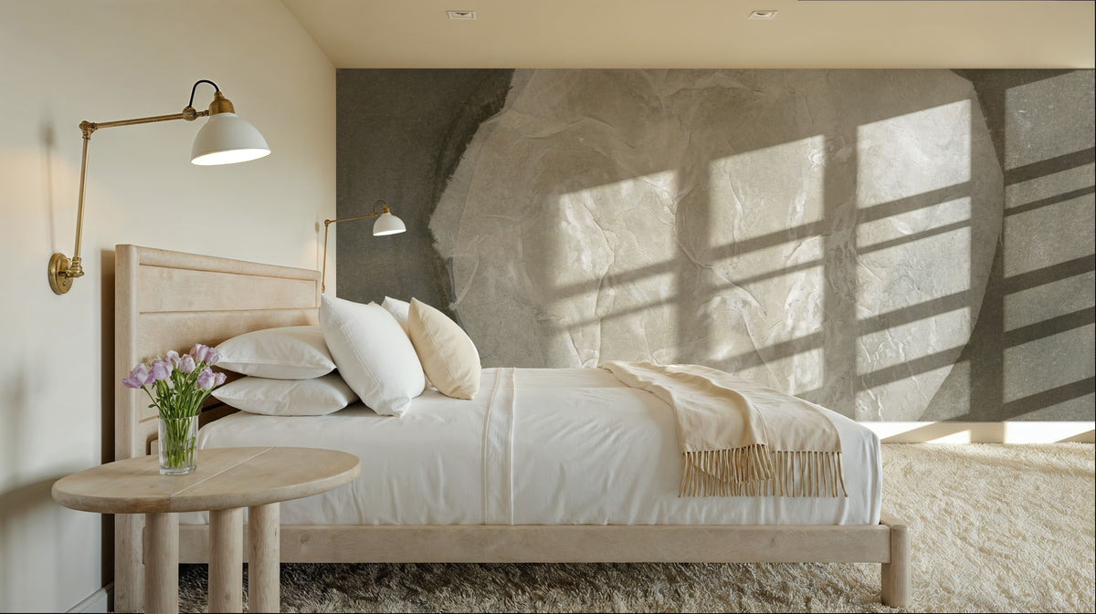 Wabi Sabi Circle Mural Wallpaper - room preview 03