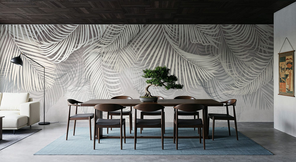 Elegant Palms Mural Wallpaper - room preview 03