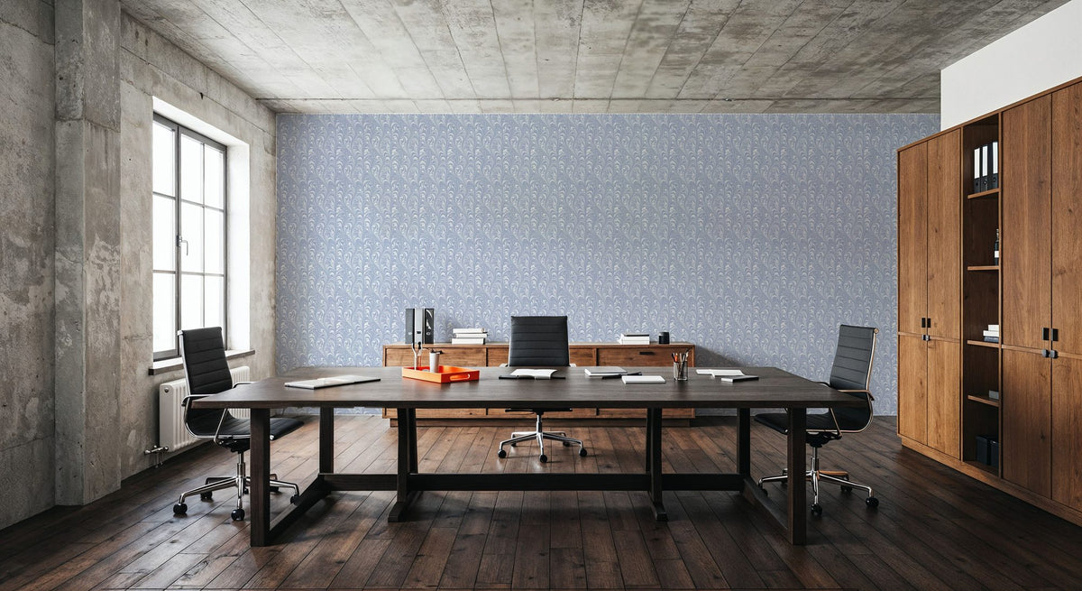 Marbelized Flow, Cloud Drift Mural Wallpaper - room preview 03