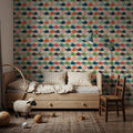 Wandering Whales, Multi Mural Wallpaper - room preview 03