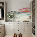 Coastal Sunset Mural Wallpaper - room preview 03