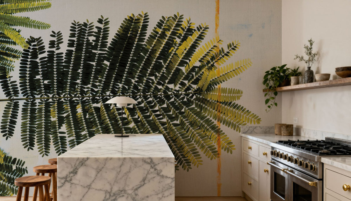 Single Palm Mural Wallpaper - room preview 03