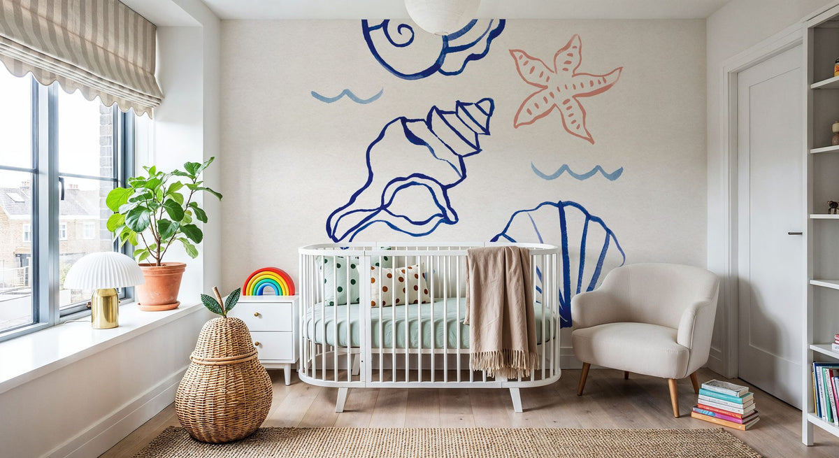 Shore Treasures I Mural Wallpaper - room preview 03