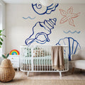 Shore Treasures I Mural Wallpaper - room preview 03