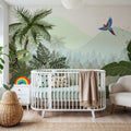 Overlooking Treetops Mural Wallpaper - room preview 03