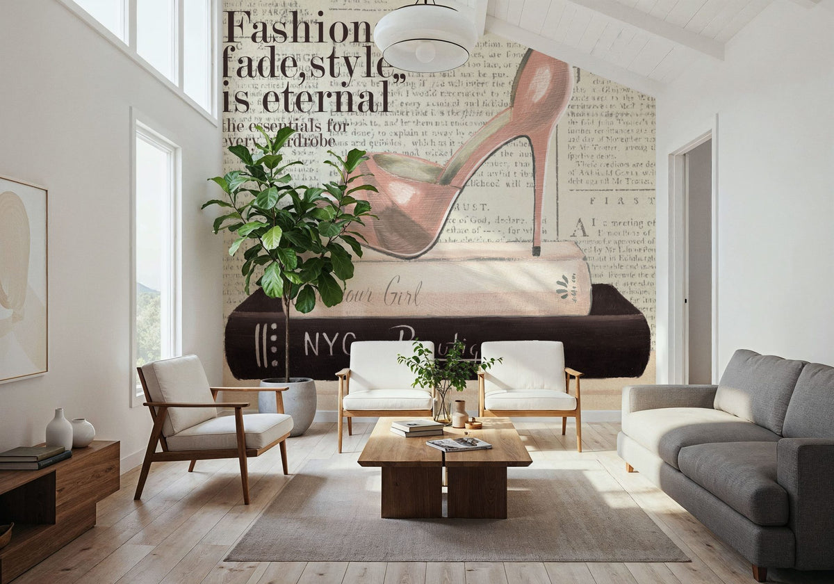 Fashion Magazine IV Cover Mural Wallpaper - room preview 03