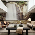 Pisgah Waterfall Mural Wallpaper - room preview 03