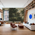 Historic Lands, Forest Green Mural Wallpaper - room preview 03