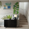 Botanical Bathroom II Mural Wallpaper - room preview 03