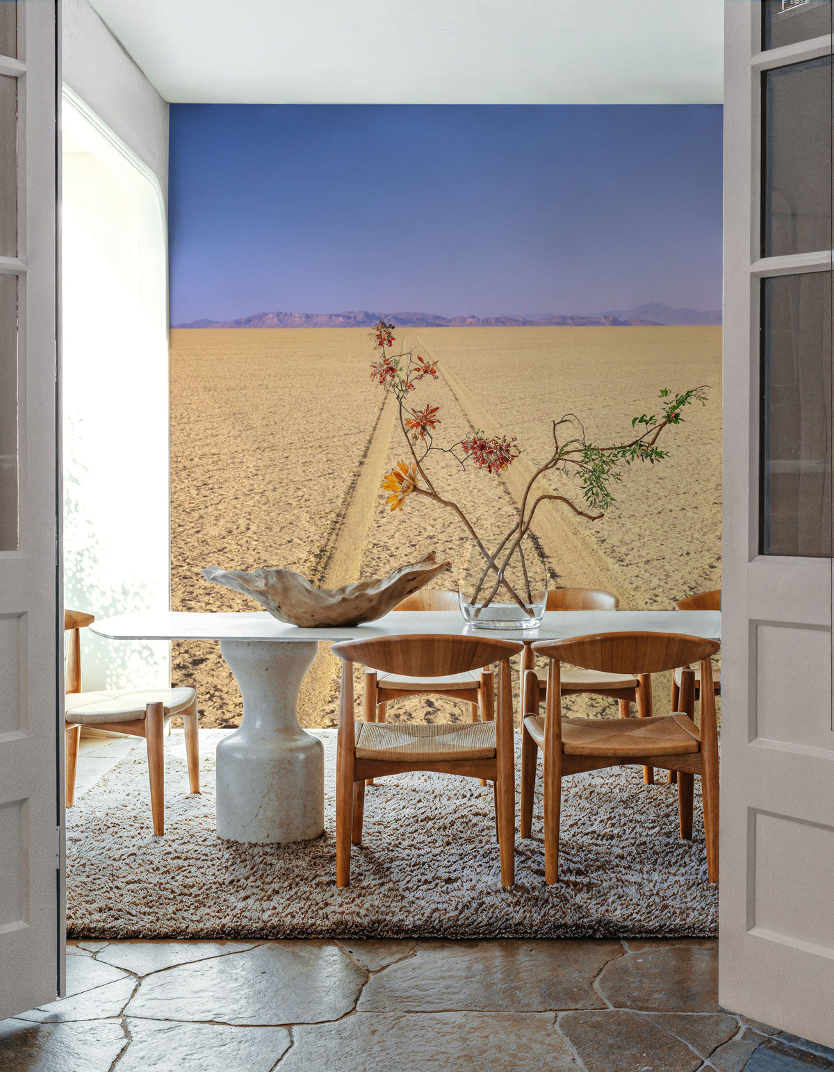 Desert Tracks Mural Wallpaper - room preview 03
