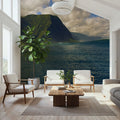 Coastal Surfer's Haven Mural Wallpaper - room preview 03