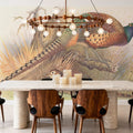 Autumn Pheasant Mural Wallpaper - room preview 03