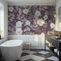 Birds of Eden Mural Wallpaper - Neutral Tone - room preview 03