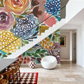 Floral Spray Mural Wallpaper - room preview 03