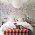 Shade of Trees Pink Mural Wallpaper - room preview 03