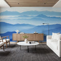 Misty Mountain Layers Mural Wallpaper - room preview 03