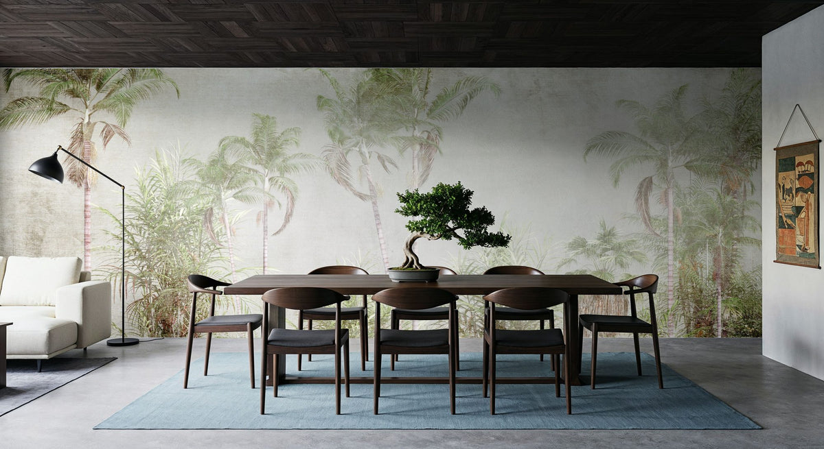Antique Jungle Mural Wallpaper - room preview 05