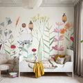 Floral Jungle Mural Wallpaper - room preview 03