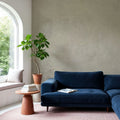 Subtle Plaster Wall, Alpine Oat Mural Wallpaper - room preview 03
