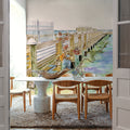 Pretty Pier Mural Wallpaper - room preview 03