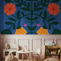 Modern Botanical III Mural Wallpaper - room preview 03