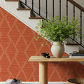 Harvest Time Orange Mural Wallpaper - room preview 03