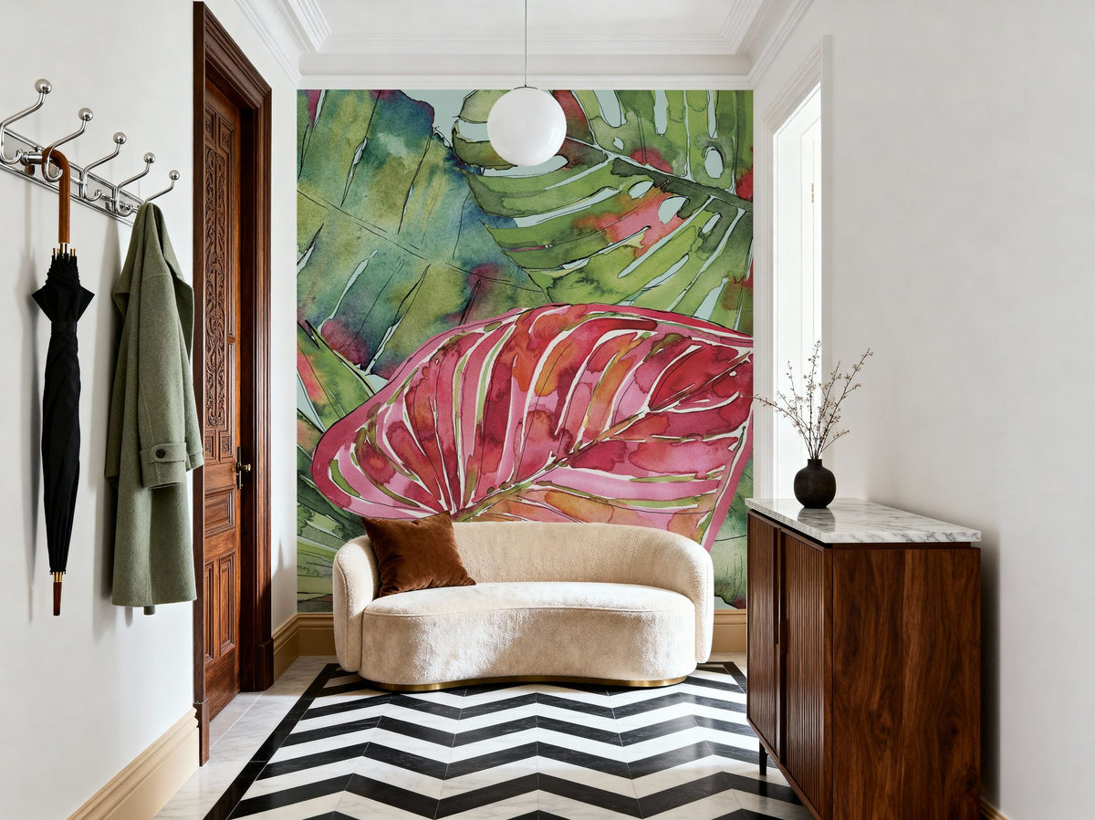 Palm Springs X Mural Wallpaper - room preview 03
