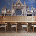 Majestic Gothic Cathedral Mural Wallpaper - room preview 03