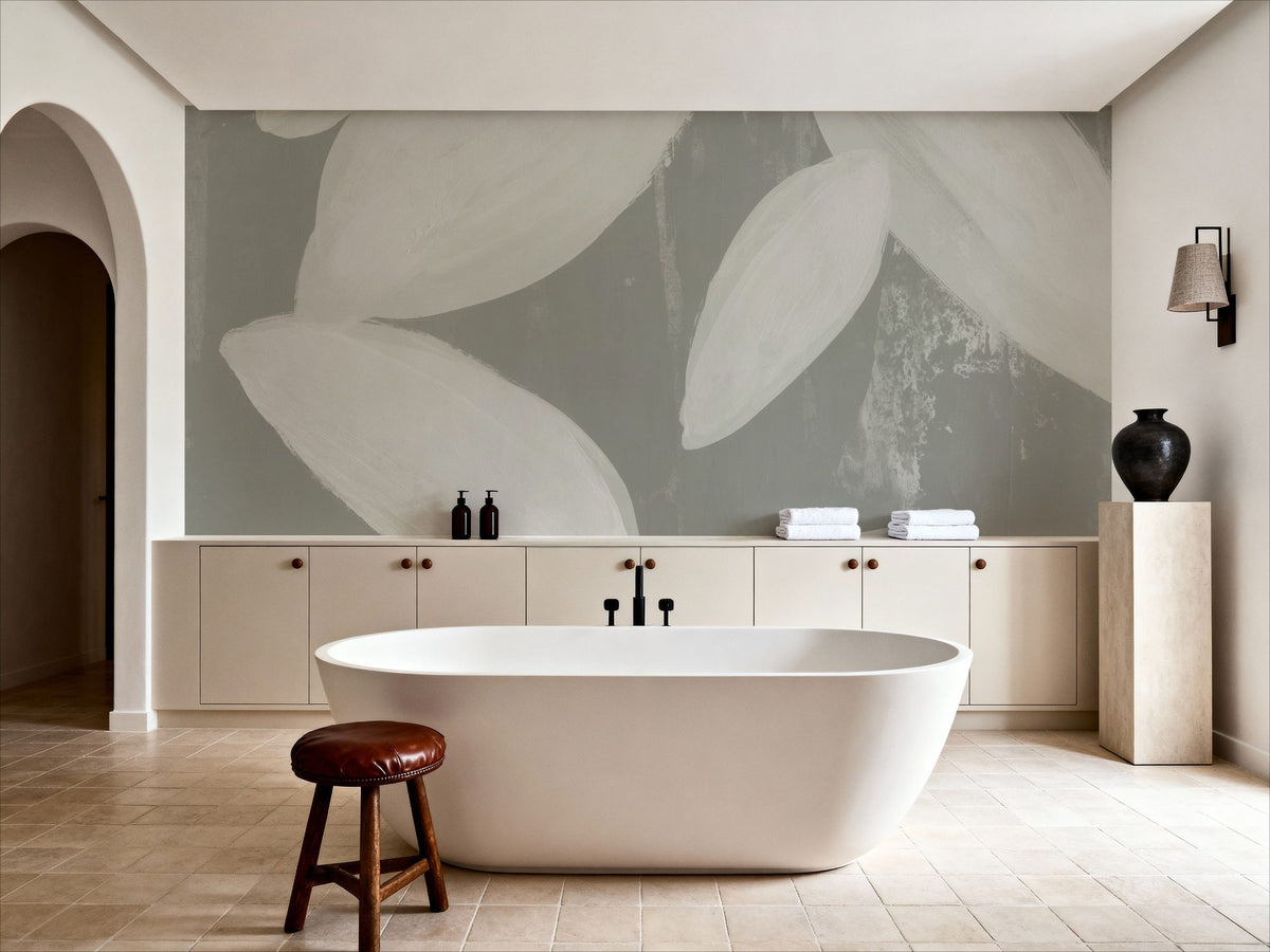 Falling Leaves I Mural Wallpaper - room preview 03